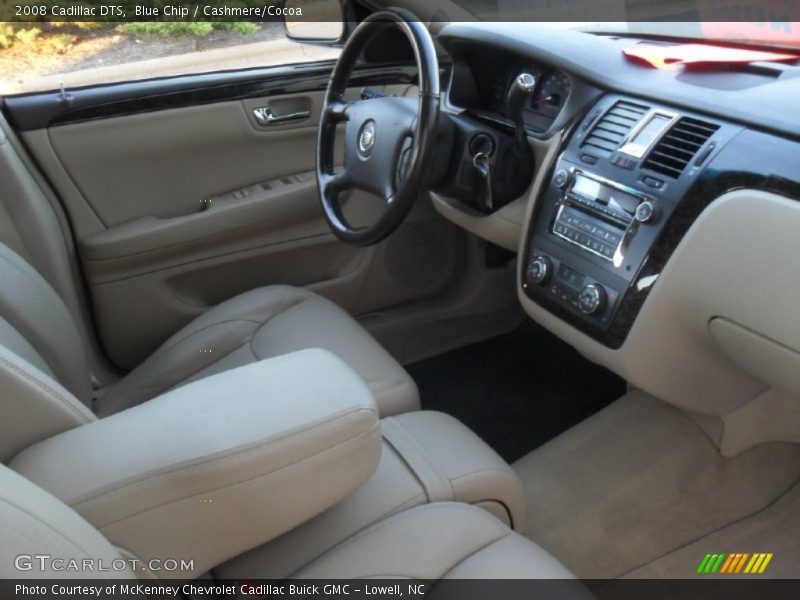 Blue Chip / Cashmere/Cocoa 2008 Cadillac DTS