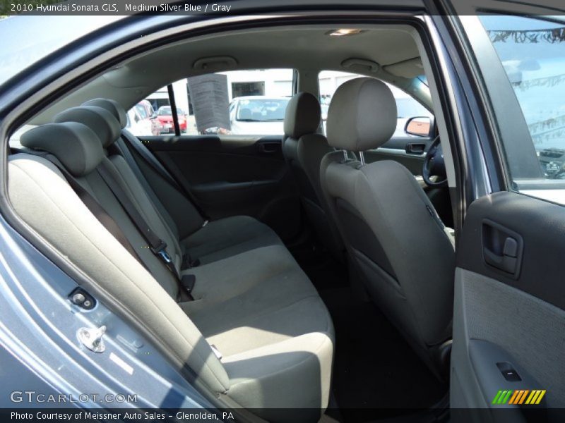 Medium Silver Blue / Gray 2010 Hyundai Sonata GLS