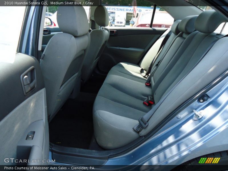 Medium Silver Blue / Gray 2010 Hyundai Sonata GLS