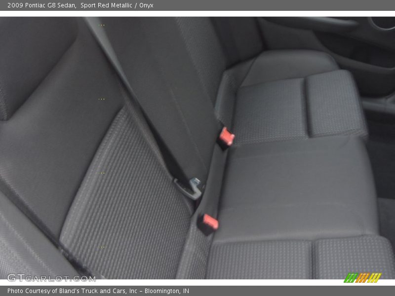 Sport Red Metallic / Onyx 2009 Pontiac G8 Sedan