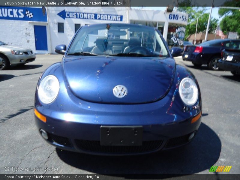 Shadow Blue / Black 2006 Volkswagen New Beetle 2.5 Convertible