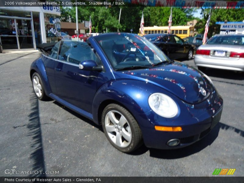 Shadow Blue / Black 2006 Volkswagen New Beetle 2.5 Convertible