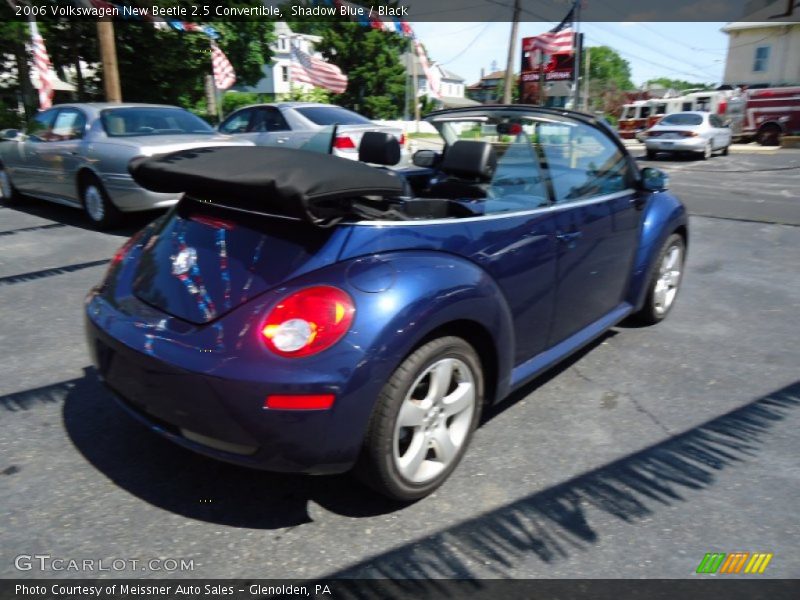 Shadow Blue / Black 2006 Volkswagen New Beetle 2.5 Convertible