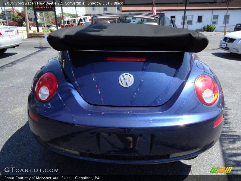 Shadow Blue / Black 2006 Volkswagen New Beetle 2.5 Convertible