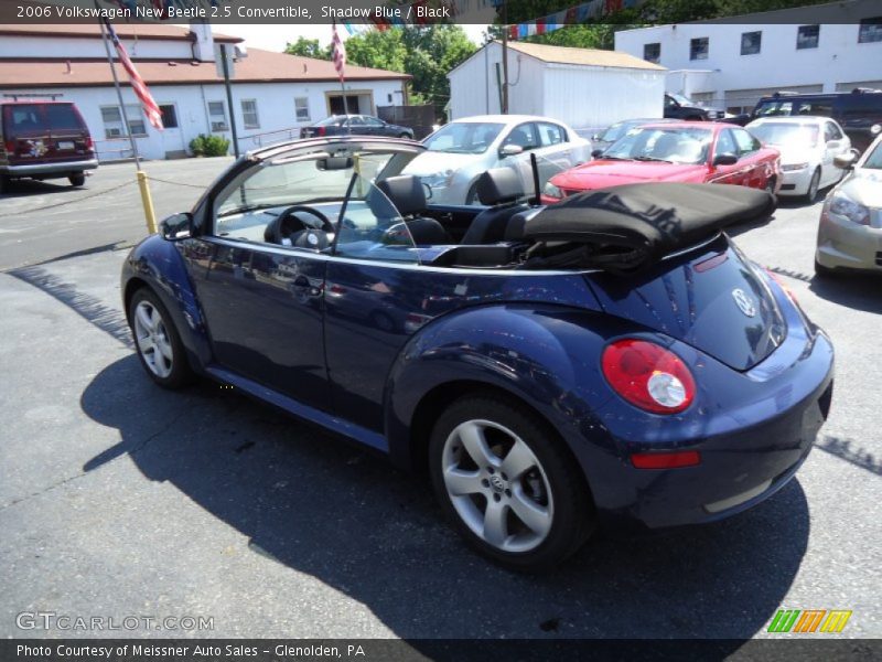 Shadow Blue / Black 2006 Volkswagen New Beetle 2.5 Convertible