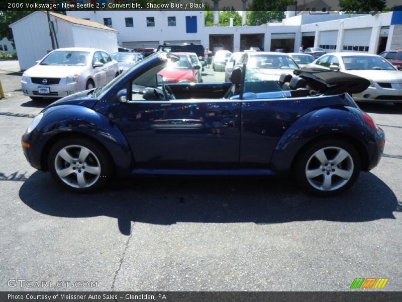 Shadow Blue / Black 2006 Volkswagen New Beetle 2.5 Convertible
