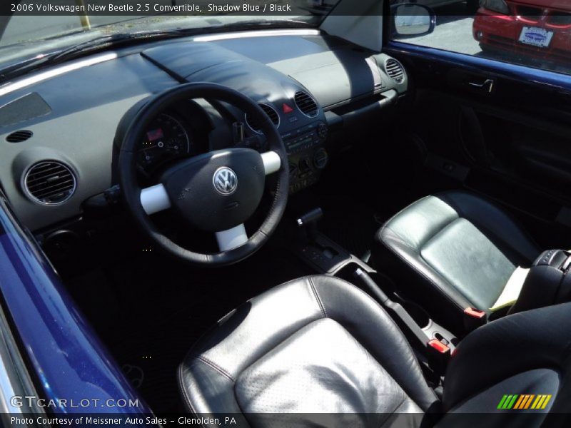Shadow Blue / Black 2006 Volkswagen New Beetle 2.5 Convertible