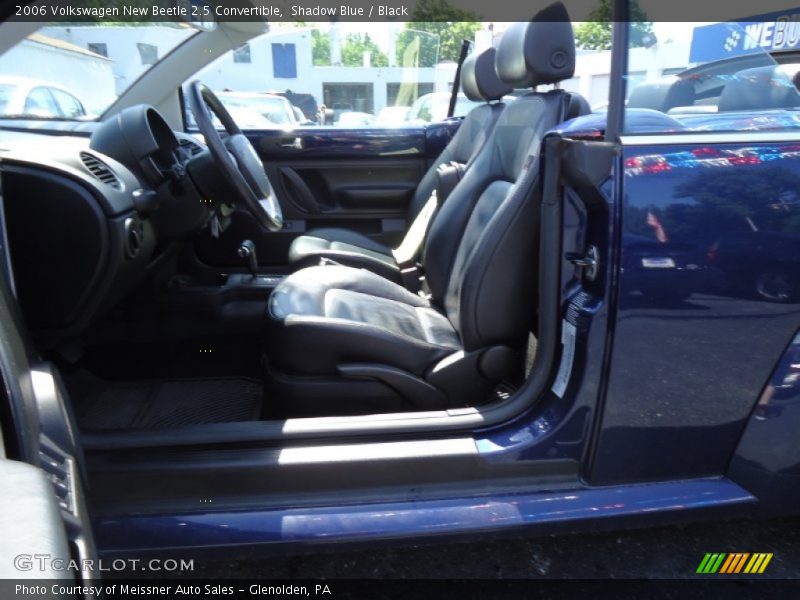 Shadow Blue / Black 2006 Volkswagen New Beetle 2.5 Convertible