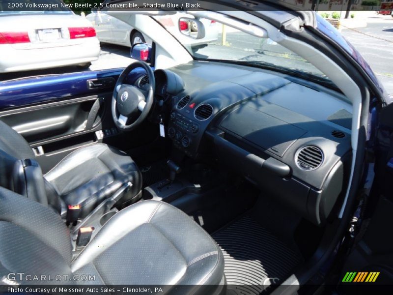 Shadow Blue / Black 2006 Volkswagen New Beetle 2.5 Convertible