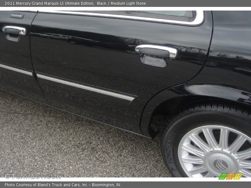Black / Medium Light Stone 2011 Mercury Grand Marquis LS Ultimate Edition