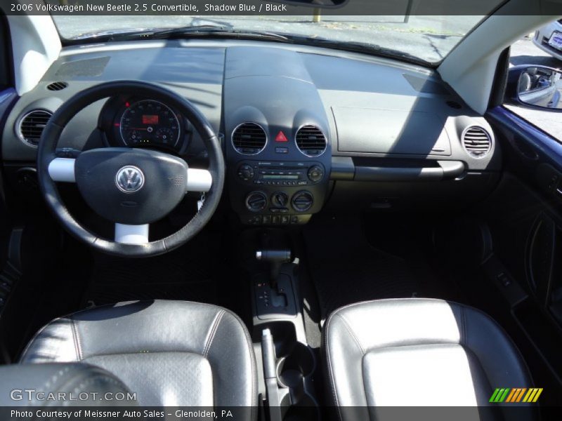 Shadow Blue / Black 2006 Volkswagen New Beetle 2.5 Convertible
