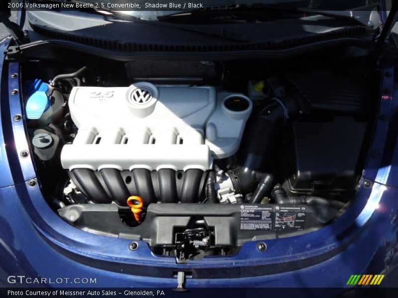 Shadow Blue / Black 2006 Volkswagen New Beetle 2.5 Convertible