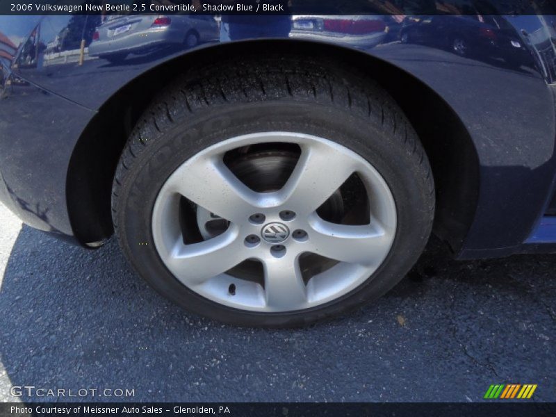 Shadow Blue / Black 2006 Volkswagen New Beetle 2.5 Convertible