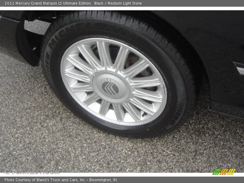 Black / Medium Light Stone 2011 Mercury Grand Marquis LS Ultimate Edition