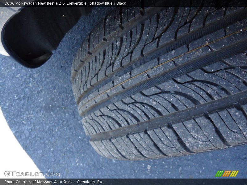 Shadow Blue / Black 2006 Volkswagen New Beetle 2.5 Convertible