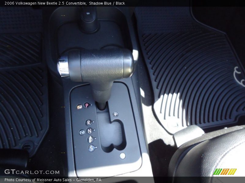 Shadow Blue / Black 2006 Volkswagen New Beetle 2.5 Convertible