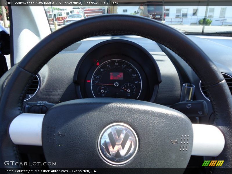 Shadow Blue / Black 2006 Volkswagen New Beetle 2.5 Convertible