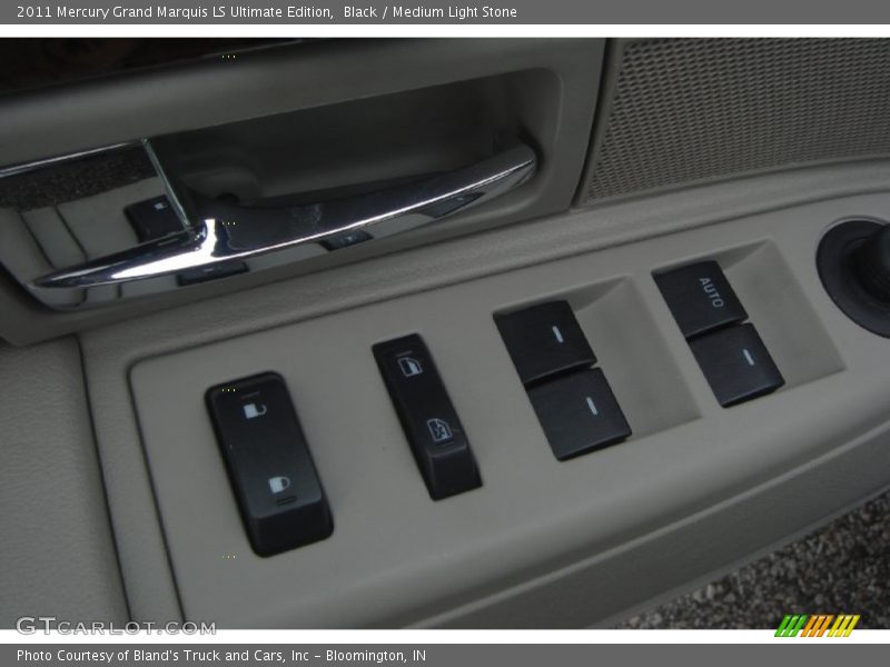 Black / Medium Light Stone 2011 Mercury Grand Marquis LS Ultimate Edition
