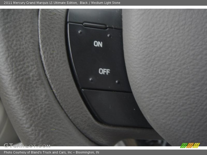Black / Medium Light Stone 2011 Mercury Grand Marquis LS Ultimate Edition