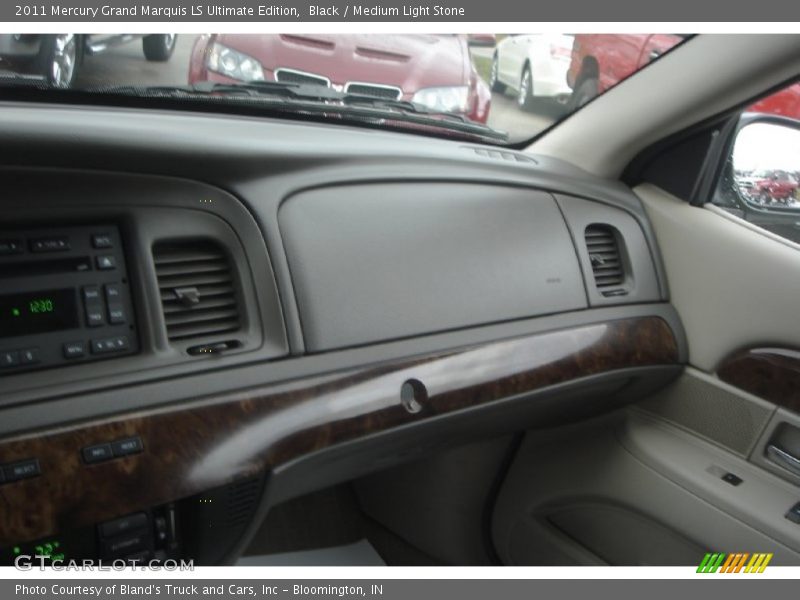 Black / Medium Light Stone 2011 Mercury Grand Marquis LS Ultimate Edition