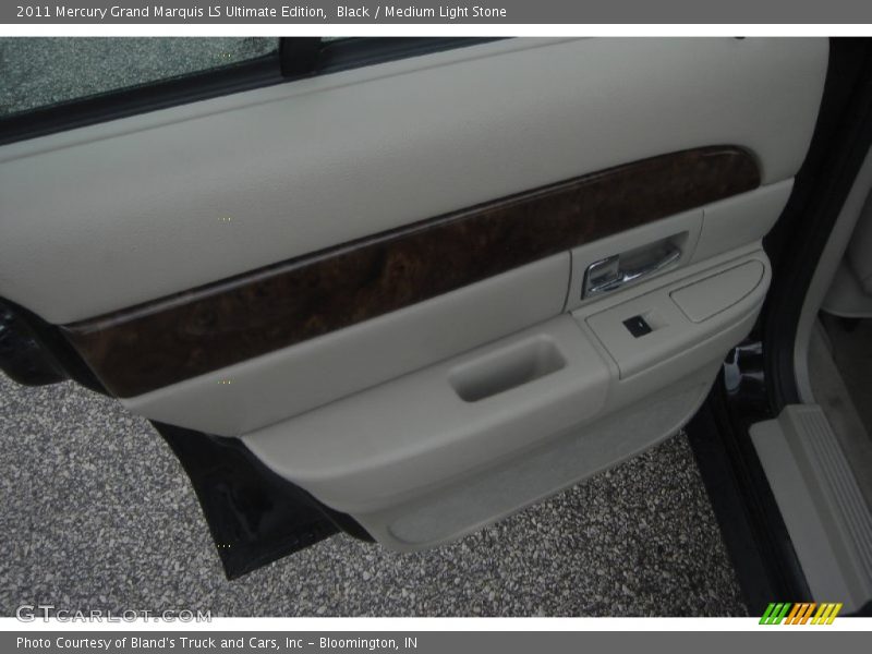 Black / Medium Light Stone 2011 Mercury Grand Marquis LS Ultimate Edition