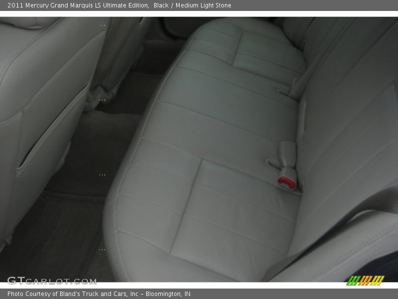 Black / Medium Light Stone 2011 Mercury Grand Marquis LS Ultimate Edition