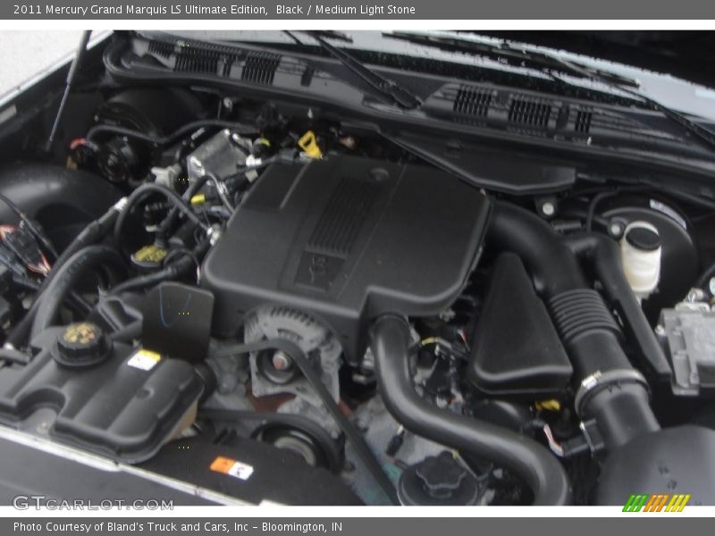 Black / Medium Light Stone 2011 Mercury Grand Marquis LS Ultimate Edition