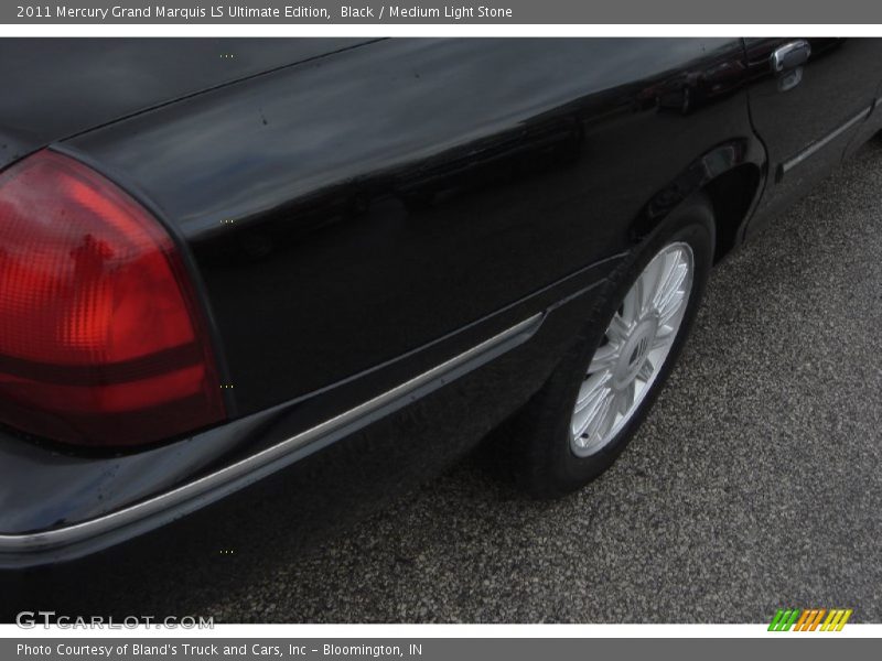 Black / Medium Light Stone 2011 Mercury Grand Marquis LS Ultimate Edition