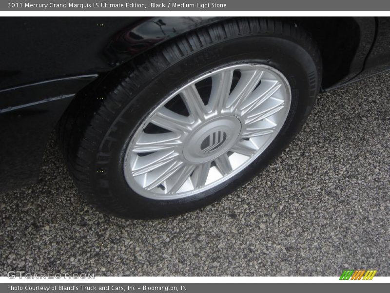 Black / Medium Light Stone 2011 Mercury Grand Marquis LS Ultimate Edition