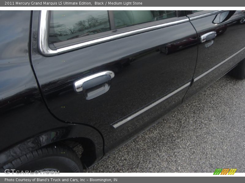 Black / Medium Light Stone 2011 Mercury Grand Marquis LS Ultimate Edition