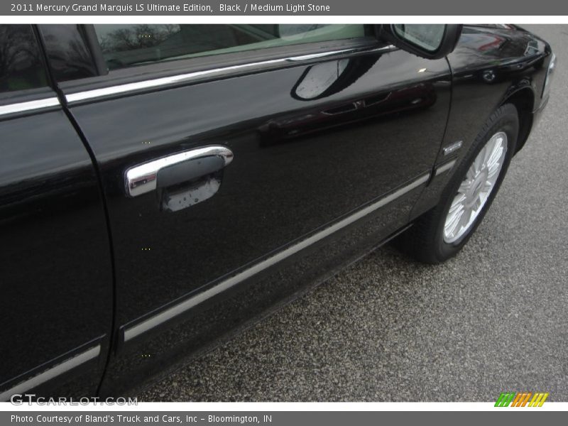 Black / Medium Light Stone 2011 Mercury Grand Marquis LS Ultimate Edition