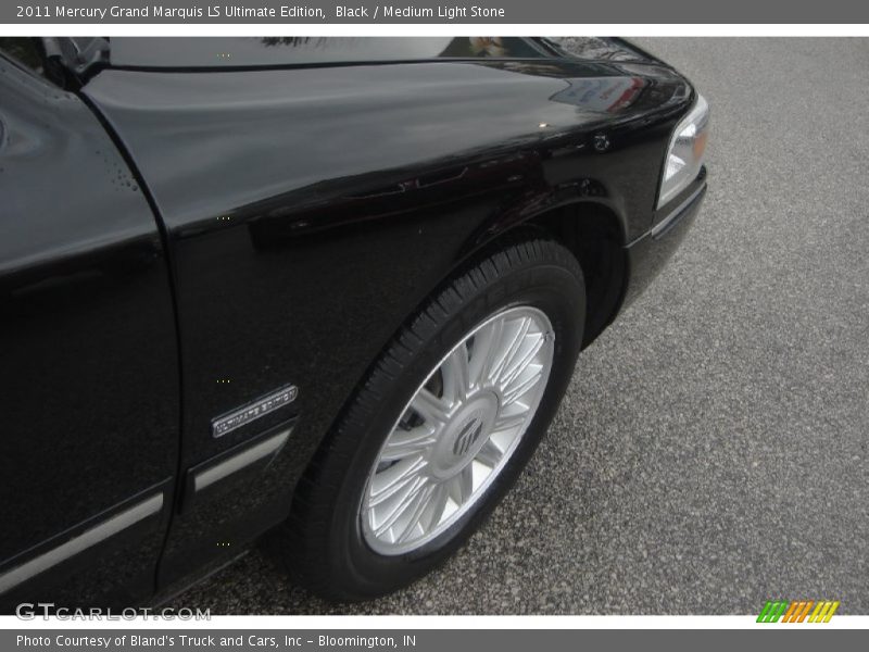 Black / Medium Light Stone 2011 Mercury Grand Marquis LS Ultimate Edition