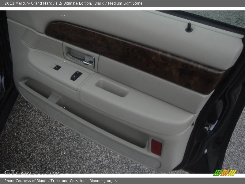 Black / Medium Light Stone 2011 Mercury Grand Marquis LS Ultimate Edition