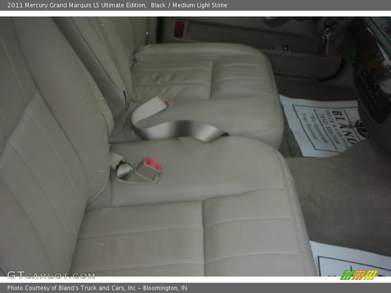 Black / Medium Light Stone 2011 Mercury Grand Marquis LS Ultimate Edition