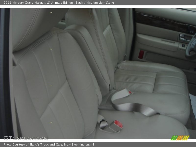 Black / Medium Light Stone 2011 Mercury Grand Marquis LS Ultimate Edition