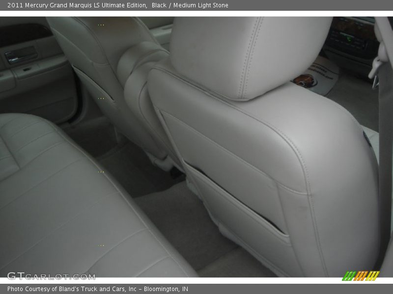 Black / Medium Light Stone 2011 Mercury Grand Marquis LS Ultimate Edition
