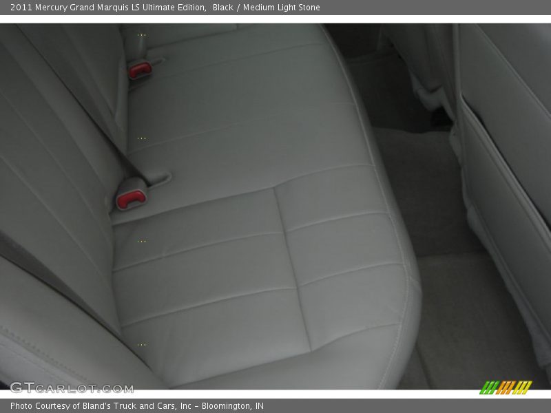 Black / Medium Light Stone 2011 Mercury Grand Marquis LS Ultimate Edition