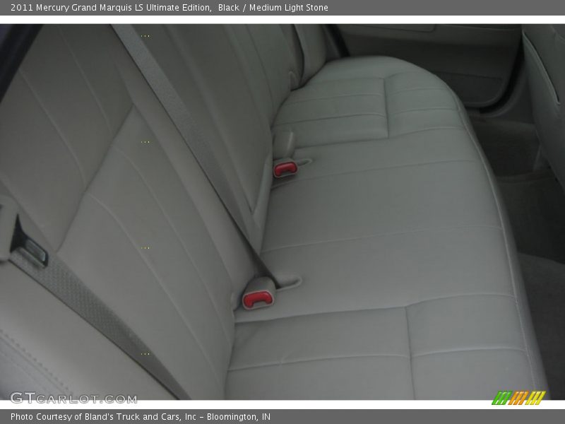 Black / Medium Light Stone 2011 Mercury Grand Marquis LS Ultimate Edition