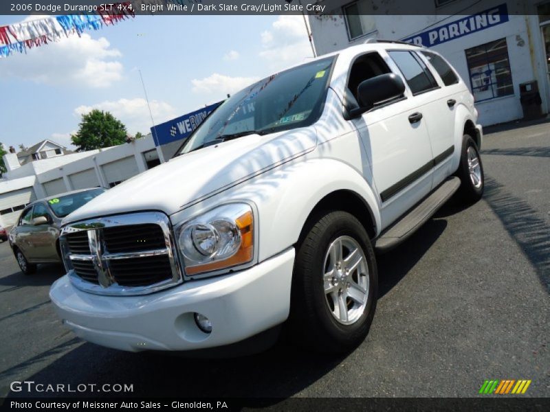 Bright White / Dark Slate Gray/Light Slate Gray 2006 Dodge Durango SLT 4x4