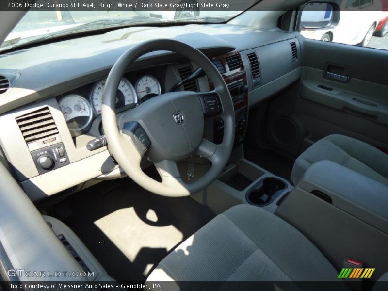 Bright White / Dark Slate Gray/Light Slate Gray 2006 Dodge Durango SLT 4x4