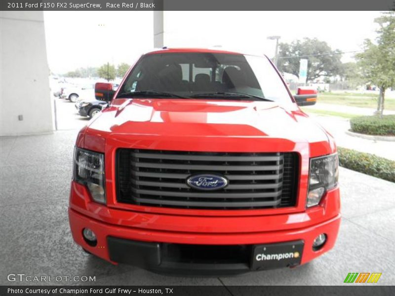 Race Red / Black 2011 Ford F150 FX2 SuperCrew