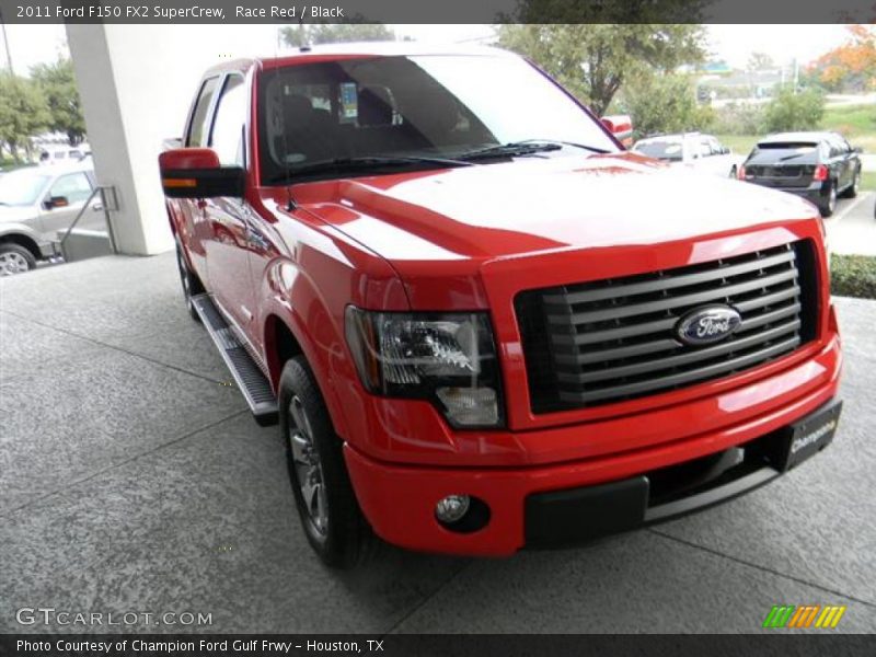 Race Red / Black 2011 Ford F150 FX2 SuperCrew