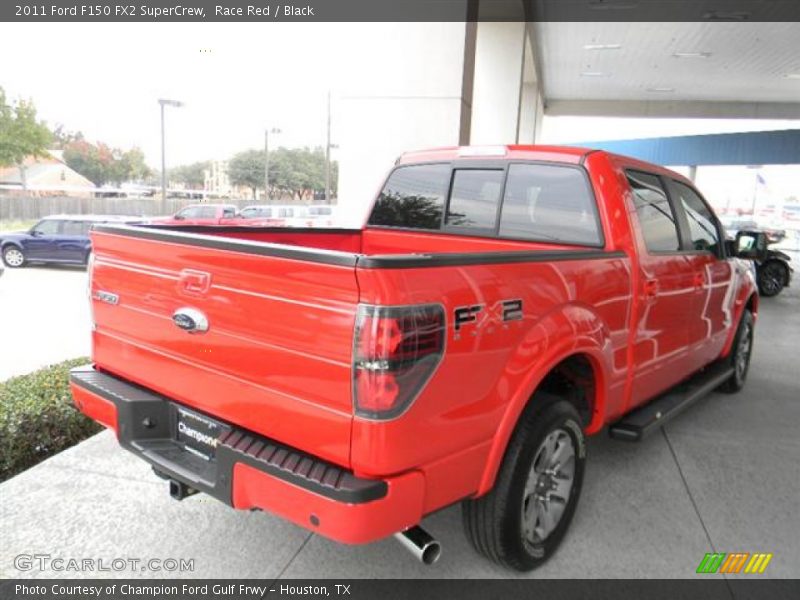 Race Red / Black 2011 Ford F150 FX2 SuperCrew