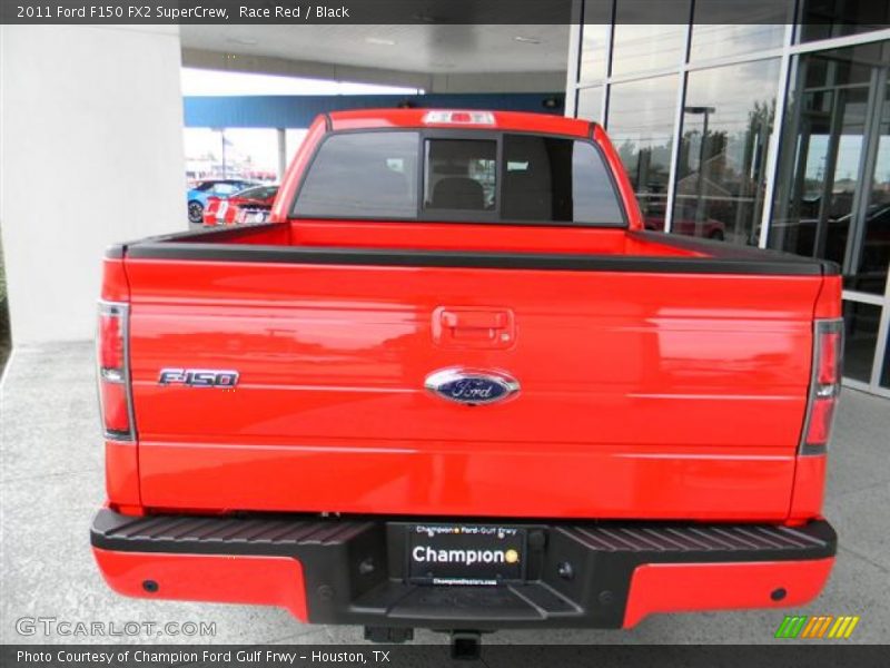 Race Red / Black 2011 Ford F150 FX2 SuperCrew