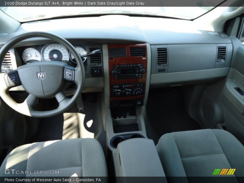 Bright White / Dark Slate Gray/Light Slate Gray 2006 Dodge Durango SLT 4x4