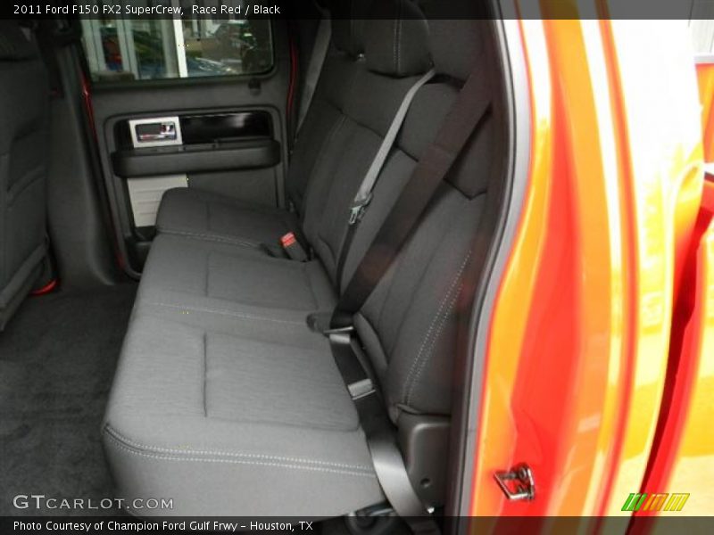  2011 F150 FX2 SuperCrew Black Interior
