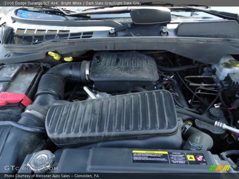 Bright White / Dark Slate Gray/Light Slate Gray 2006 Dodge Durango SLT 4x4