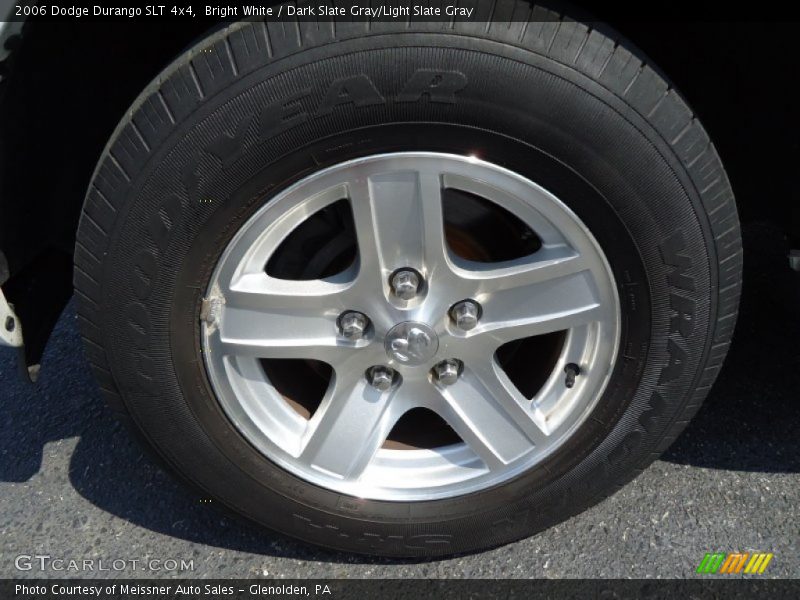 Bright White / Dark Slate Gray/Light Slate Gray 2006 Dodge Durango SLT 4x4