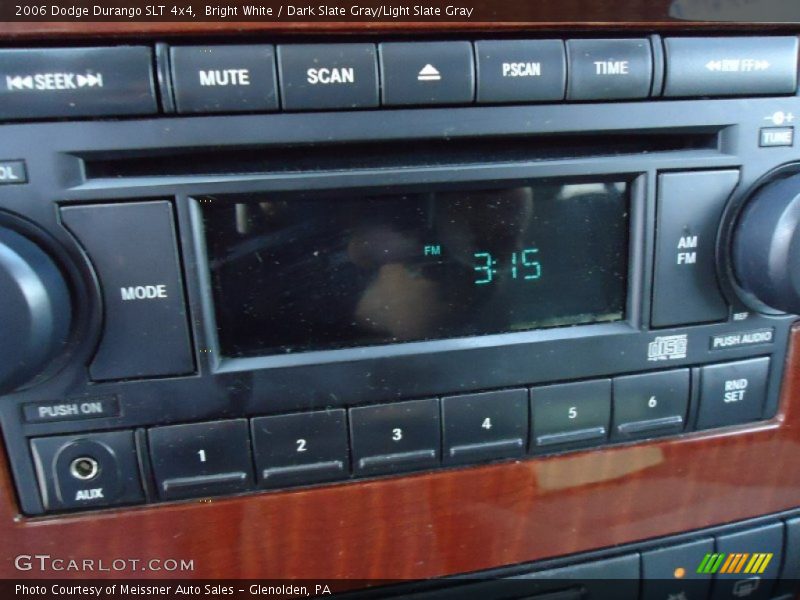 Bright White / Dark Slate Gray/Light Slate Gray 2006 Dodge Durango SLT 4x4