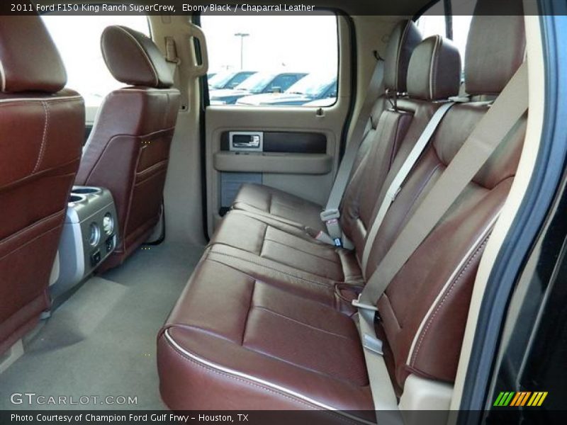 Ebony Black / Chaparral Leather 2011 Ford F150 King Ranch SuperCrew